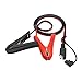 BESULEN 33FT 14AWG Battery Alligator Clips Crocodile Clip to SAE Connector Quick Release Adapter Extension Cable Quick Disconnect Plug Socket with Battery Clamps Compatible with Motorcycles - Image 2