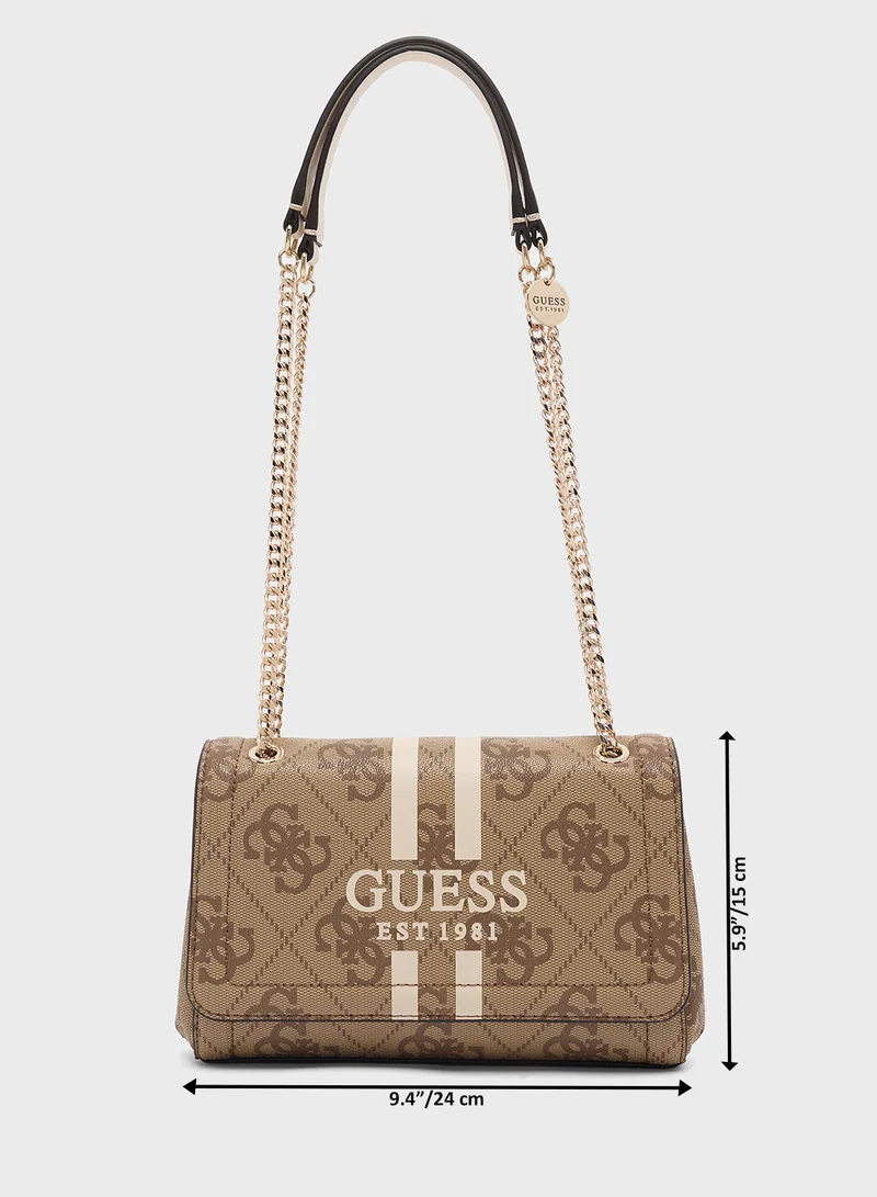 GUESS Noelle II Convertible Crossbody Flap
