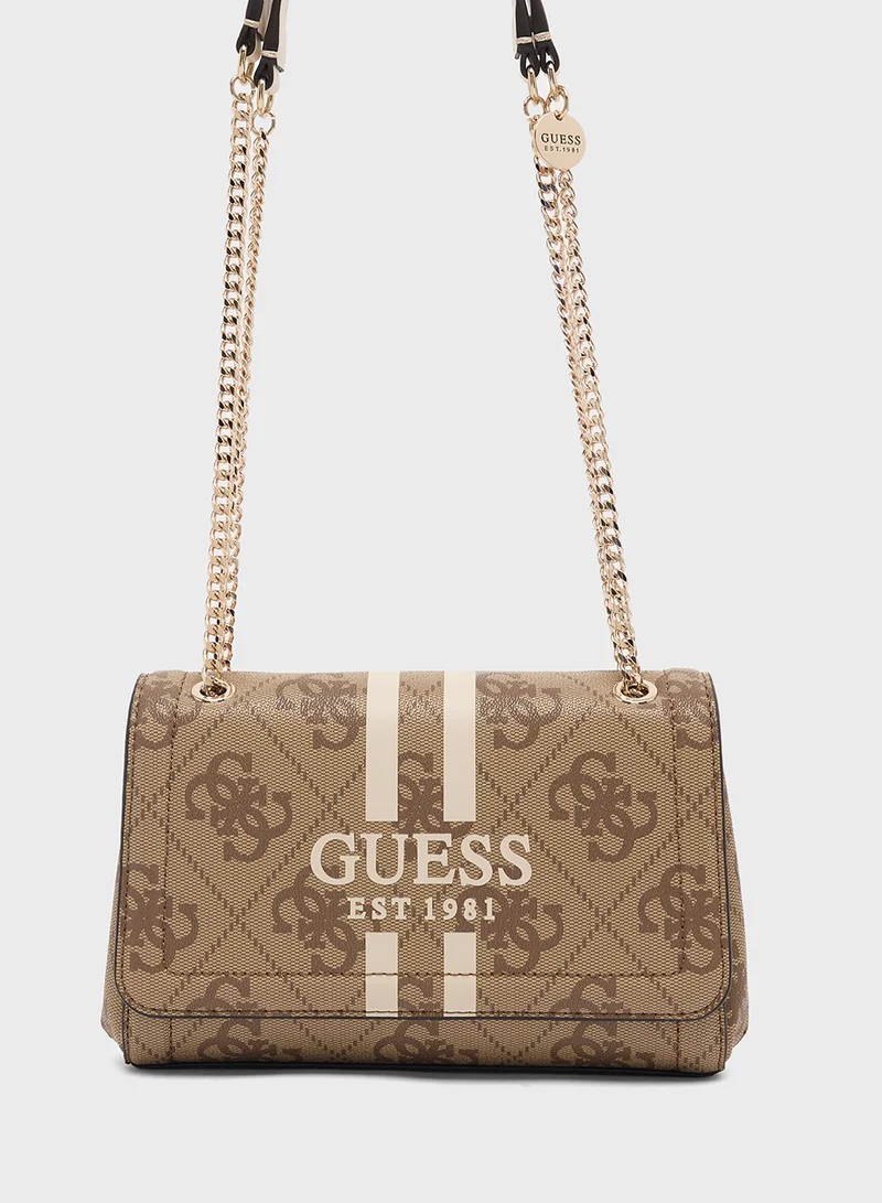 GUESS Noelle II Convertible Crossbody Flap