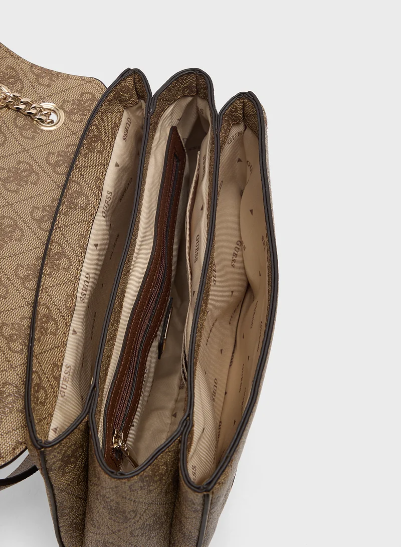 GUESS Noelle II Convertible Crossbody Flap