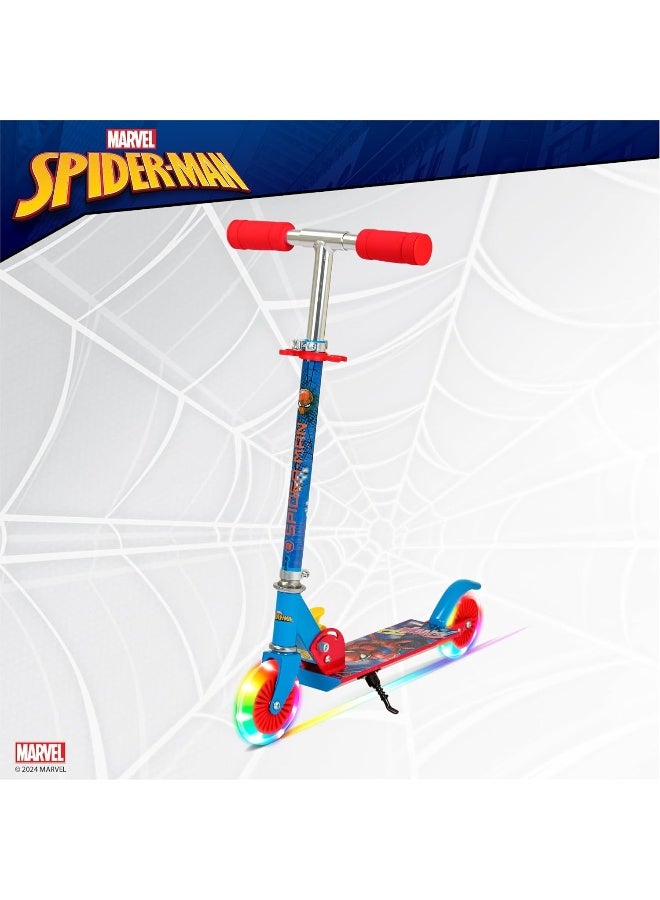 Spartan SPARTAN Spiderman 2 Scooter - with LED light Blue  - Image 2