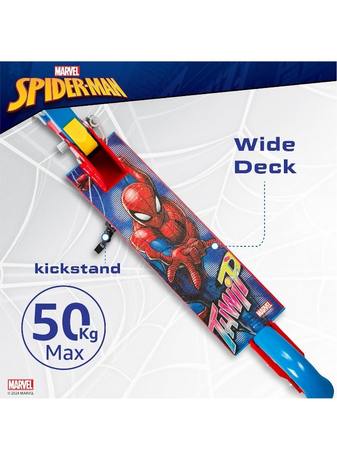Spartan SPARTAN Spiderman 2 Scooter - with LED light Blue  - Image 3