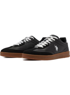 U.S. Polo Assn. Men's Black Low-Top Sneakers - Fashionable Lace-Up Style, Perfect for Everyday Casual Outfits  - Image 2