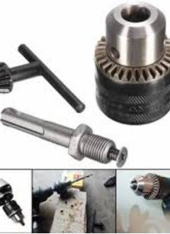 KNP KNP Drill Chuck with Key (13mm) is a high-quality accessory designed for secure and precise drilling.  - Image 3