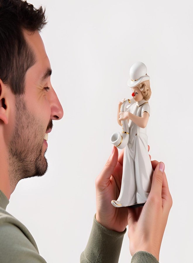 MTME Porcelain Figurines, Childhood, Memorabilia, Gifts, Sculpture Home Decor (Clown boy) - Image 5