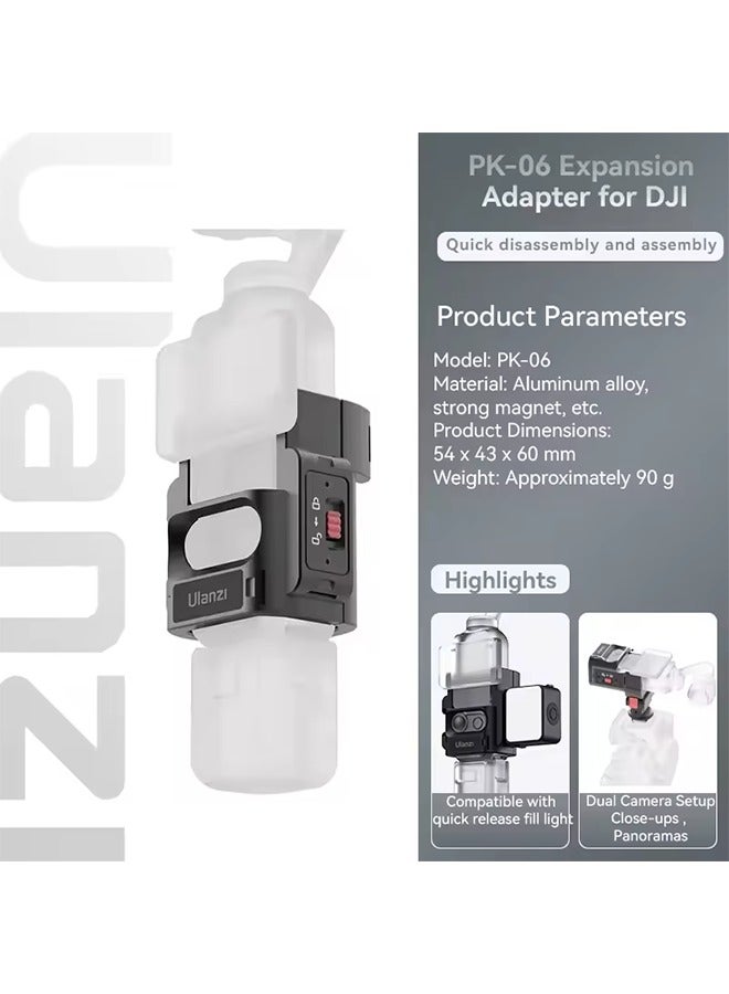 DJI Osmo Pocket 3 Compatible Expansion Adapter - Image 1