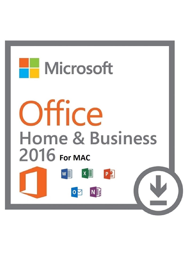 Microsoft Microsoft Office 2016 Home & Business Lifetime Subscription coupon for Mac