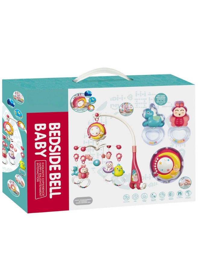Baby Bed Bell Musical Mobile Crib Dreamful Bed Ring Rotate Bell Rattle Baby Crib Mobile 360 Degrees Rotating  - Image 1