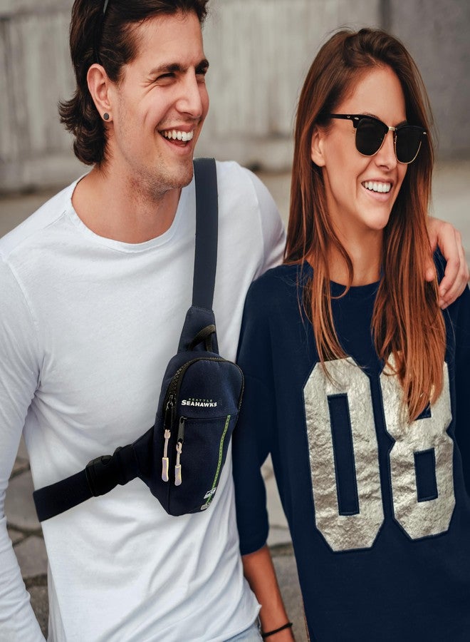 SOAR NFL Crossbody Tech Bag - Small Sling Bag for Unisex - Adjustable Strap - Travel Crossbody Backpack for Walking - Officially Licensed NFL, Mini Sling Bag - Image 5