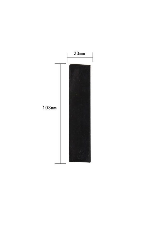 COSIDEA 50 قطعة صناديق فارغة لملمع الشفاه الأسود W23 × W23 × H103 مم / 0.9 * 0.9 * 4.05 بوصة، عبوة عطر/ماسكارا للأعمال الصغيرة بالجملة، صندوق كرافت ورقي فاخر للتغليف - Image 2