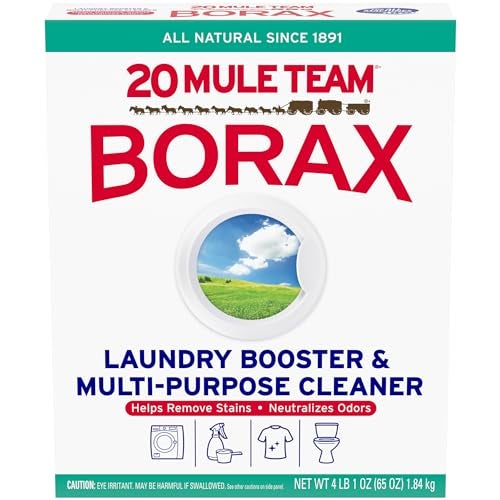 20 Mule Team Borax 20 Mule Team Detergent Booster, 65 Oz - Image 1