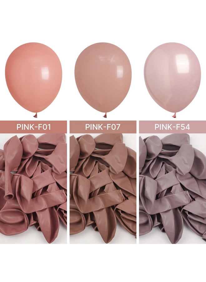 PartyWoo Blush Pink Balloons, 138 Pcs Boho Pink Balloons Different Sizes Pack Of 18 Inch 12 Inch 10 Inch 5 Inch Salmon Pink Balloons For Balloon Garland Arch As Birthday Party Decorations, Pink-F01  - Image 4