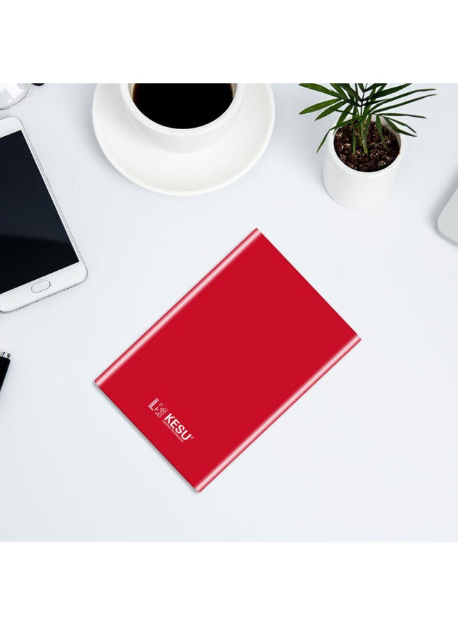 Kesu Encrypted Portable Hard Drive, 500gb, Usb3.0, K201, 2.5-inch, Noble Metal, Blood Red, External Storage For Files And Photos Backup - Image 4