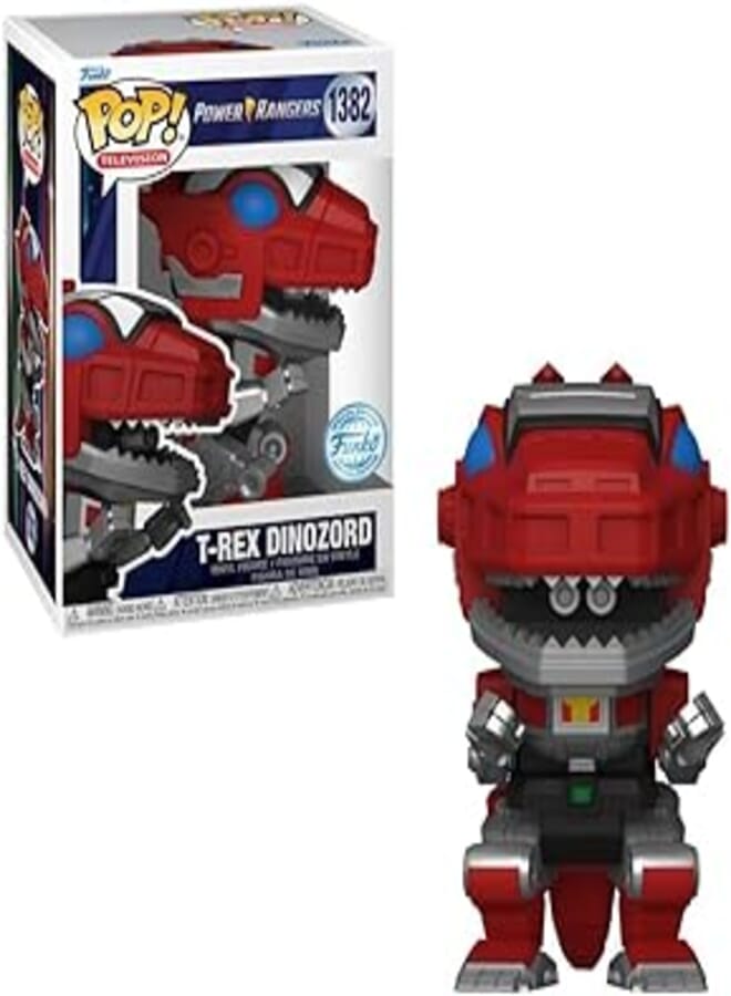 Funko Pop! Super Heroes: Mighty Morphin Power Ranger 30th - T-Rex Dinozord (Exc)