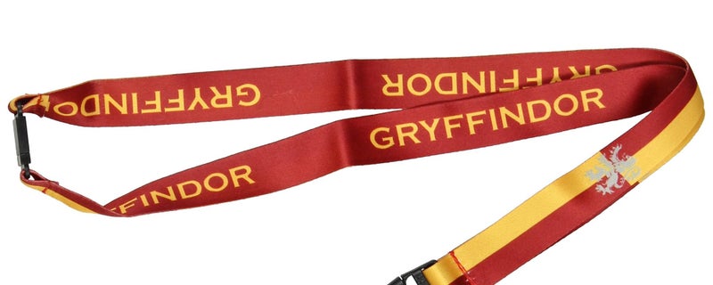 Harry Potter Gryffindor Lanyard with 3D Metal Charm ID Card Holder and Sticker - Image 3