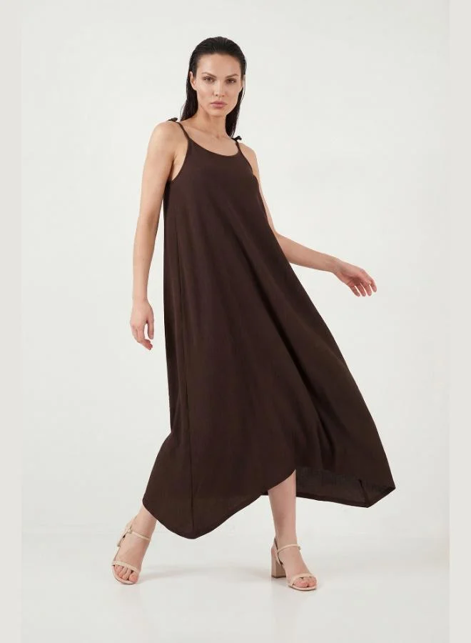 Lela  Lela Regular Fit Strappy Long Dress Women's Dress 5865732 for Women | Best Price UAE