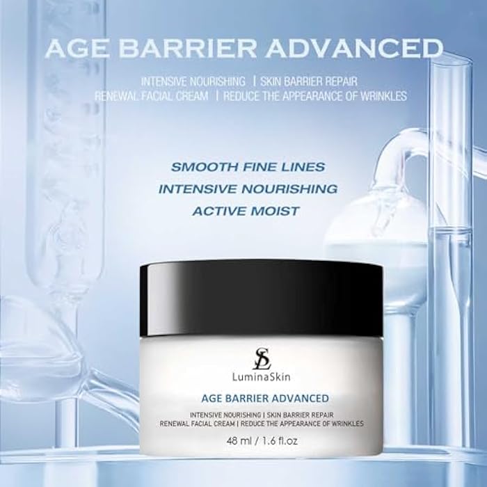 LuminaSkin Age Barrier Advanced Cream - Fix & Renewal Facial Cream - Hydrating Face Moisturizer, Anti Aging & Skin Barrier Repair Face Cream - Image 5