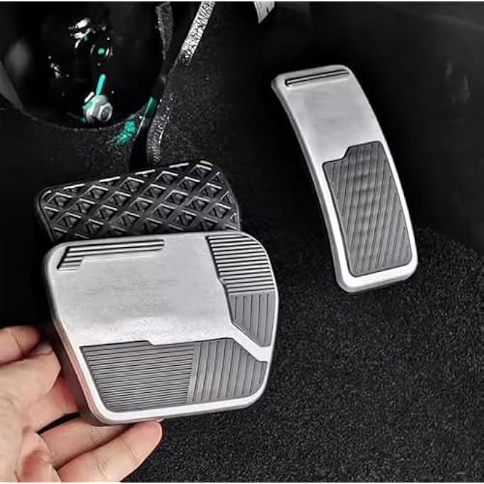 2PCS Compatible with Pedal covers JETOUR T2 2023 2024 2025 Accessories, No destructive installation Anti-skid pedals for accelerator and brake - Image 4