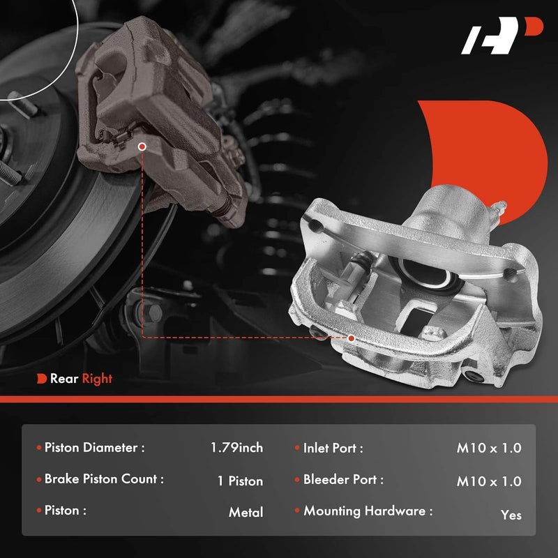 A-Premium Disc Brake Caliper Assembly for Lexus and Toyota - Image 2