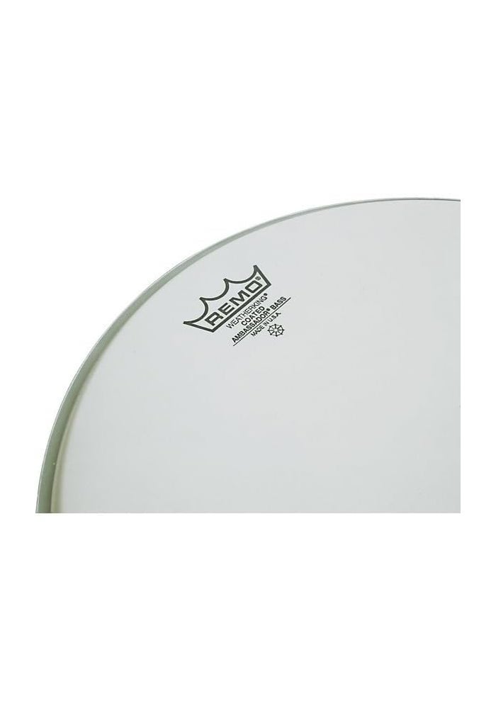 Remo Ambassador Smooth White Drum Head - Image 2