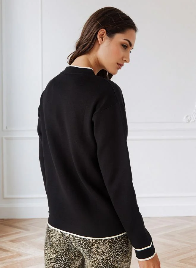 Splash FAV  Textured Sweater for Women | Best Price UAE