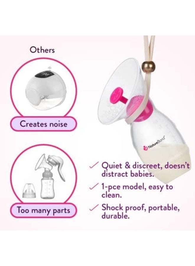 NatureBond Silicone Breast Pump Premium Pack with Stopper - Image 4