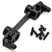 MOHERO Aluminum Front Plate Bumper Mount for Axial 110 SCX10 RC Crawler Car Type B Black - Image 3