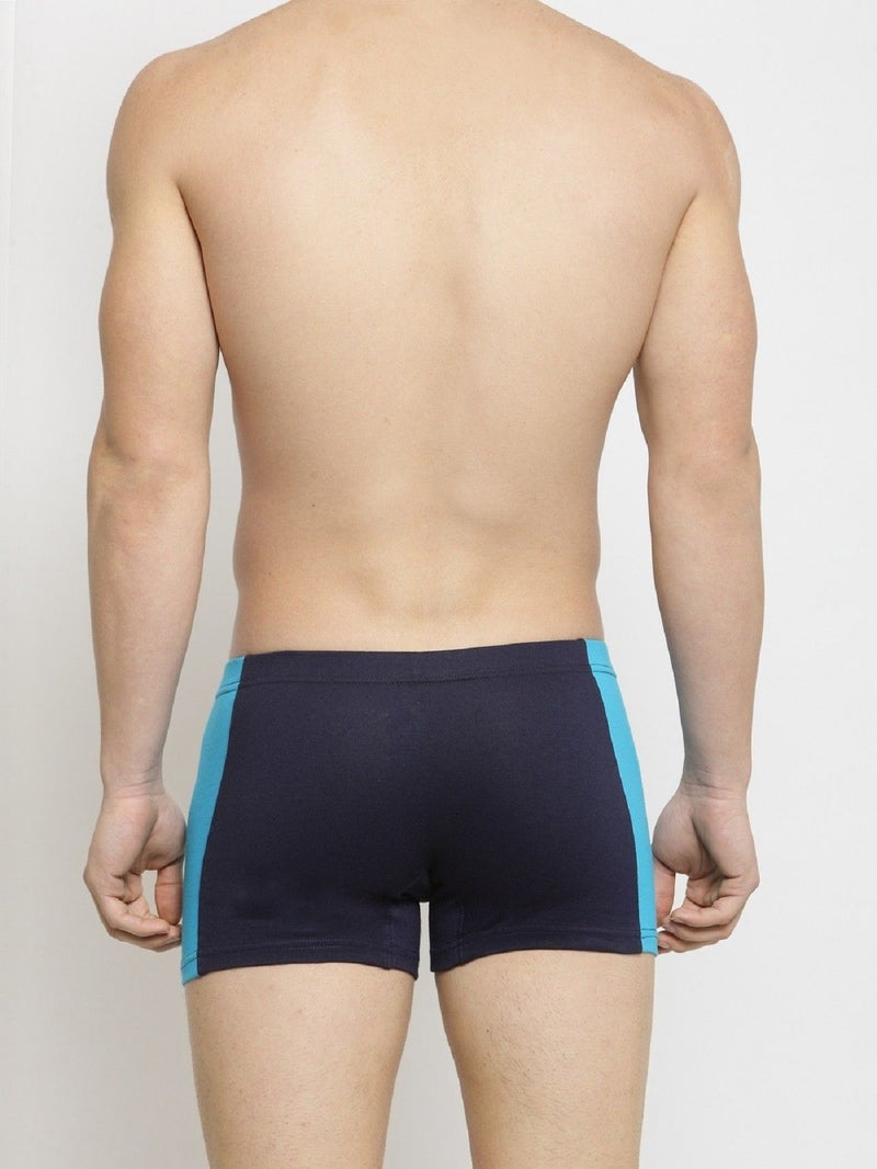 IC4 Store Men's Classic Trunk Navy and Tale Blue - Image 2