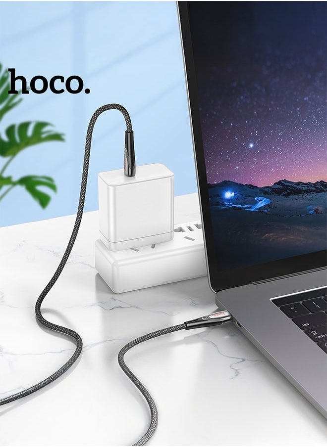 hoco. U133 Monte 60W charging data cable Type-C to Type-C  - Image 5
