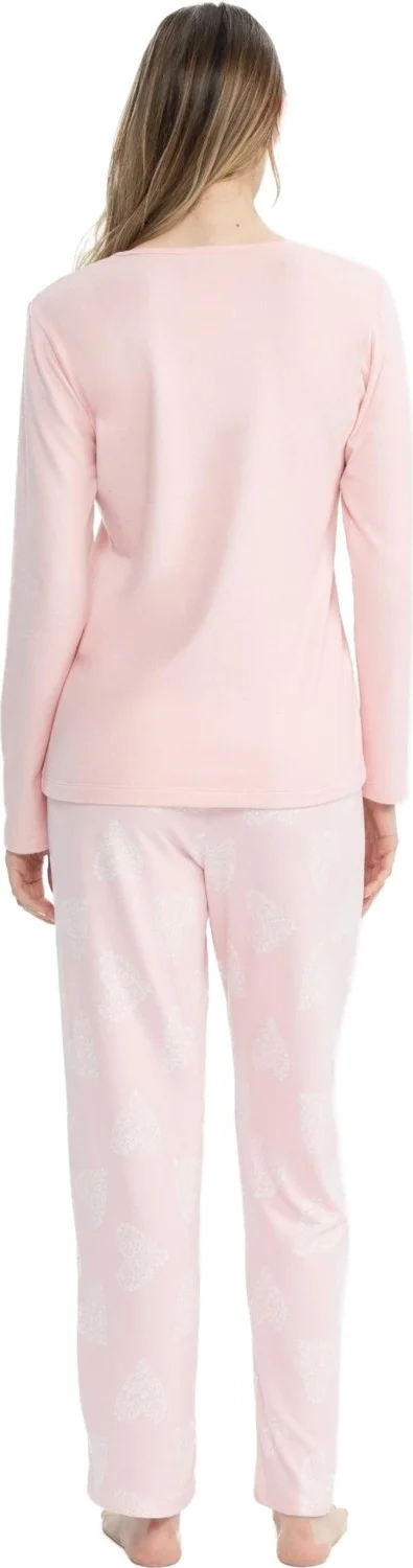 يو اس بولو اسن Women's Heart Printed Pajama Set