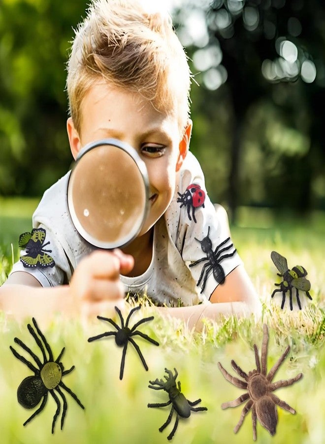 YOOHUA 48PCS Mini Bug Toys Fake Plastic Bugs and Insects for Kids Toddler Halloween Birthday Party Favors Easter Valentines Basket Stuffers Goodie Bag Fillers April Fool's Day Prank Gifts - Image 5