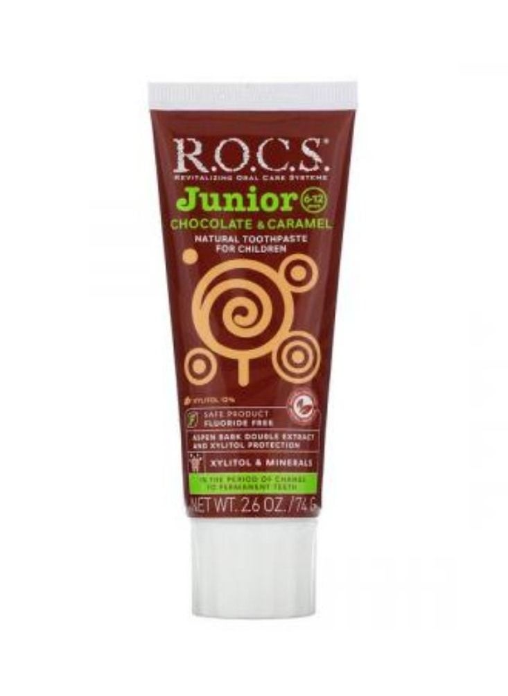 Rocs - Junior 6-12 Toothpaste 75ml - Image 1