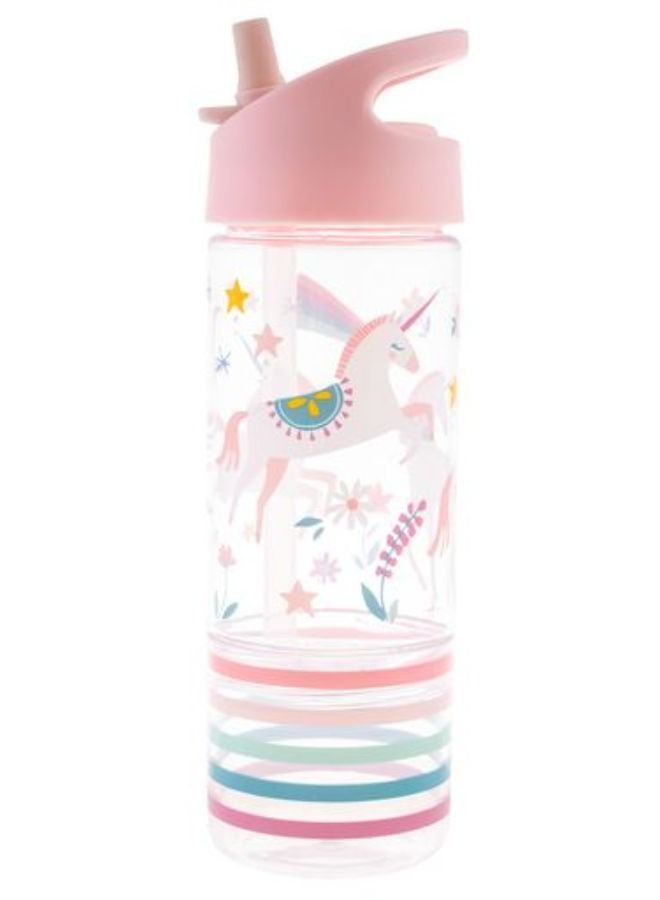 Stephen Joseph Kids Sip and Snack Bottle Unicorn - Image 2