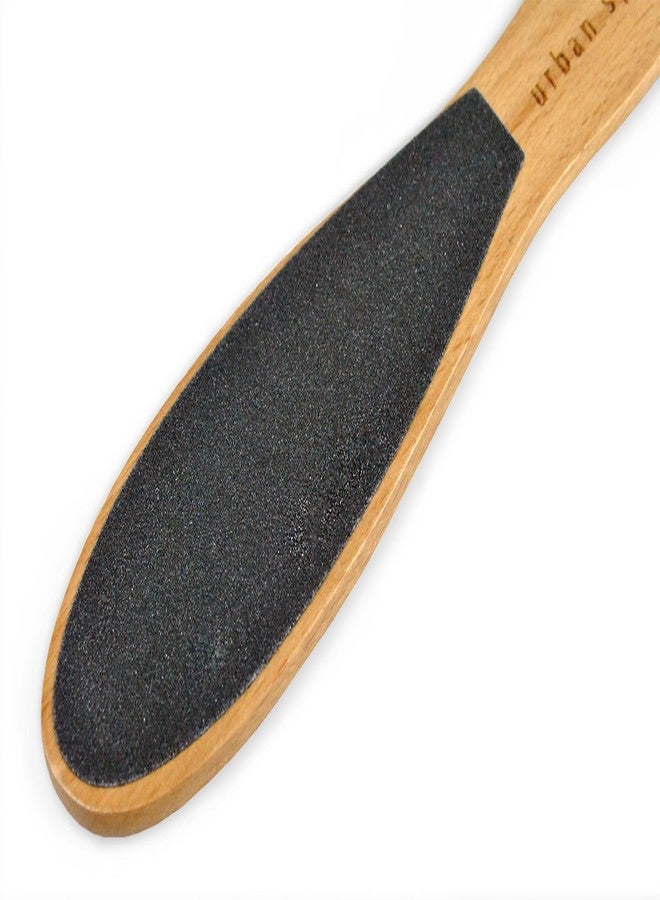 Urbana Urban Spa Wooden Foot File for Calluses, Pedicures, Heels and Toes - Image 3