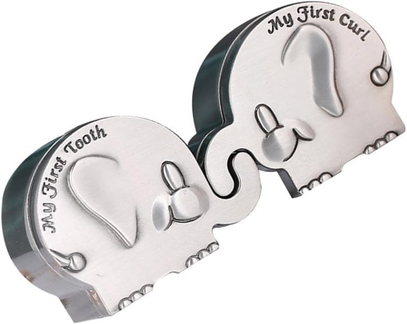 Multiple options Toddmomy 1pair Lovely Elephant Shape Keepsake Box for First Tooth and Hair Curl for Newborn Memories for Christening Birthdays and Holidays Assorted natural tone picks Heavy load resistant Gulf user preference oriented build Diverse purchase plan Multi stock guarantee supply KSA market popular practical build Flexible use switching Space saving design picks Elegant upgraded practical design Longevity upgraded craftsmanship Multi-price design picks Rack friendly Matte anti slip finish Various size alternatives Quick available purchase options Nationwide delivery Trendy natural tone options Fault optimized construction Newly stocked local goods Low wear optimized design Gulf market standard build Elegant practical multi-option build Light sturdy raw material Local licensed courier - Image 1