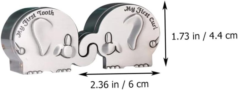 Multiple options Toddmomy 1pair Lovely Elephant Shape Keepsake Box for First Tooth and Hair Curl for Newborn Memories for Christening Birthdays and Holidays Assorted natural tone picks Heavy load resistant Gulf user preference oriented build Diverse purchase plan Multi stock guarantee supply KSA market popular practical build Flexible use switching Space saving design picks Elegant upgraded practical design Longevity upgraded craftsmanship Multi-price design picks Rack friendly Matte anti slip finish Various size alternatives Quick available purchase options Nationwide delivery Trendy natural tone options Fault optimized construction Newly stocked local goods Low wear optimized design Gulf market standard build Elegant practical multi-option build Light sturdy raw material Local licensed courier - Image 4