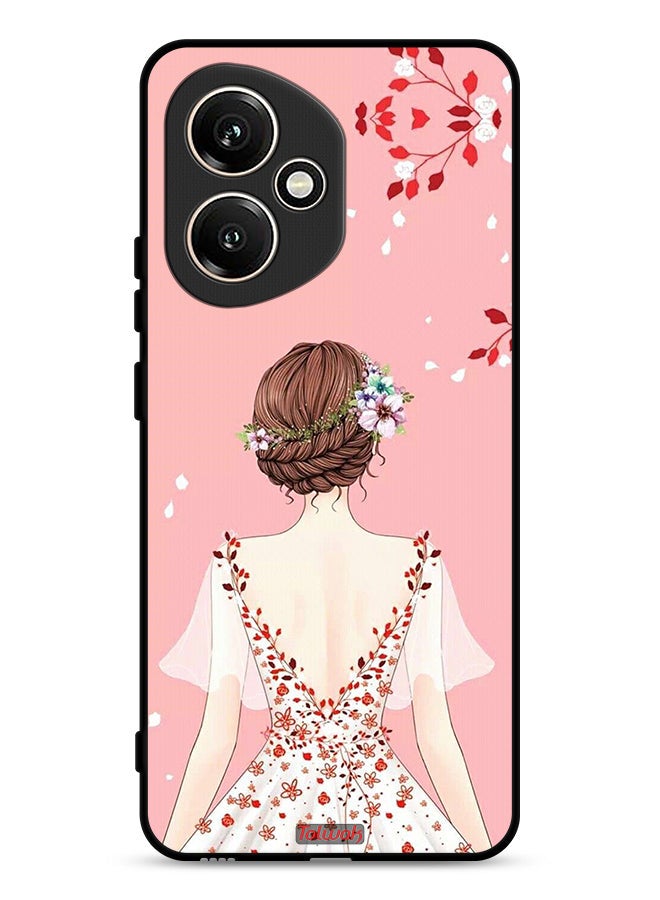 Tolwak Honor 400 Protective Case Cover Standing Girl Art - Image 1