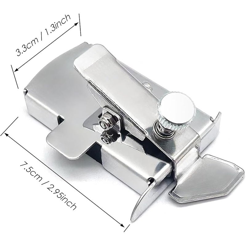 Qitiieli Magnetic Seam Guide for Sewing Machine, Magnetic Sewing Guide with Clip, Magnet Hem Guide, Sewing Machine Presser Foot, Universal Multifunctional Ruler, Hemmer Guide, Sewing Supplies Accessories - Image 4