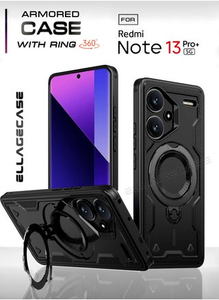 Protective Case with Ring for Xiaomi Redmi Note 13 Pro Plus 5G, Rugged Drop Protection, Horizontal and Vertical Stand Capability, Solid Camera Protection, Balanced Support, and Perfect Compatibility with Magnetic Accessories - pzsku/ZE73080640E8E08D9550EZ/45/1743858143/c6fb52c2-249a-452a-880a-aa8c232ac371