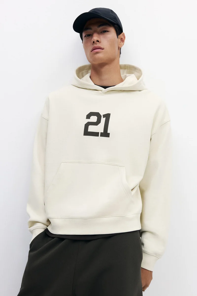 H&M Oversized Fit Boxy Hoodie