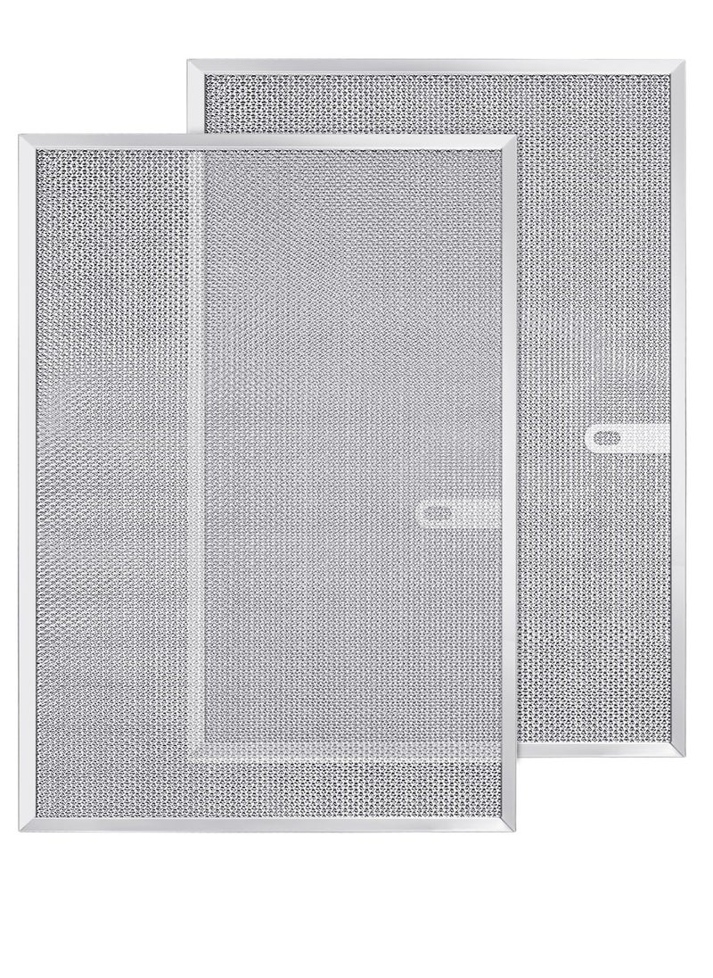 Excefore - BPS1FA36 Aluminum Range Hood Filter, Grease Filter Replacement for NuTone Allure 36" WS1 WS2 and Broan QS1, Sears 5260-36" Series - Pack of 2 (11-3/4" X 17-1/4" X 3/8") - Image 1