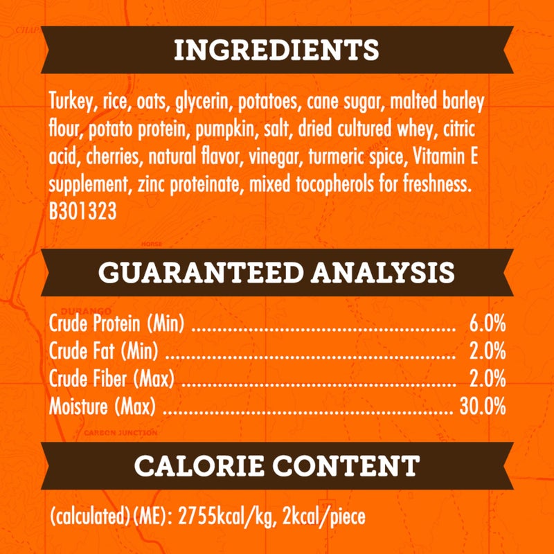 Zuke's Zukeâ€™s Mini Naturals Dog Training Treats for Dogs of All Sizes, Pet Treats made with Real Turkey and Pumpkin, 5 oz. Resealable Pouch - 5 oz. Bag - Image 5