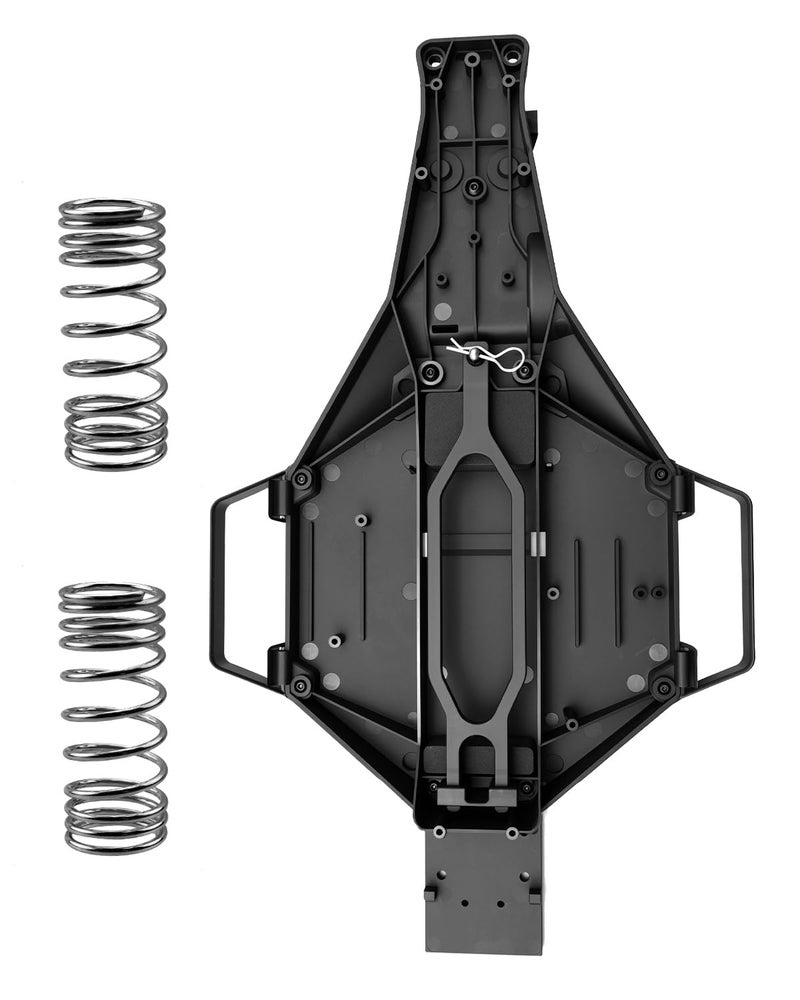 PNYZIK 5830 LowCG Chassis Conversion Kit Fit for Traxxas 110 Slash 2WD F150 Drag Slash Include Chassis Battery Tray Springs and Installation Hardware - Image 3