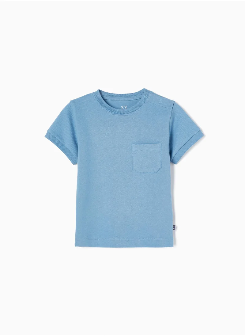 Zippy Zippy Cotton Piquet T-Shirt For Baby Boys B&S