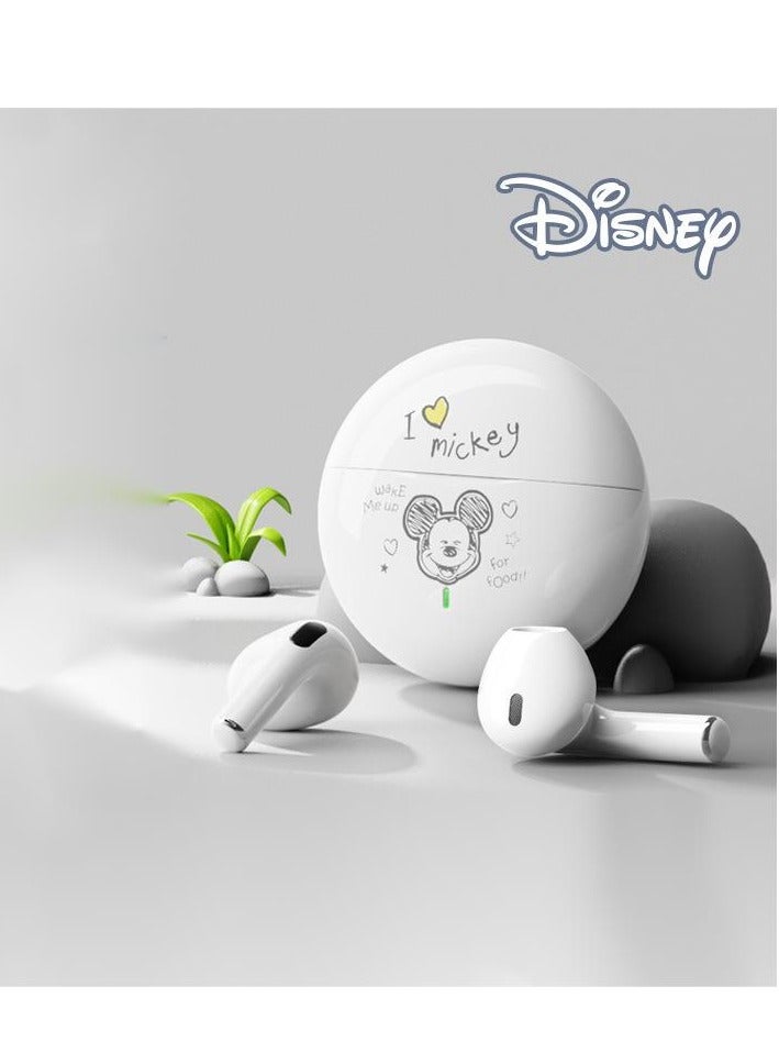 ميكي ديزني K26 سماعة رأس بخاصية البلوتوث ستيريو داخل الأذن عمر بطارية طويل جدًا لطيف كارتون ميني ديزني K26-Doodle ميكي - Image 1