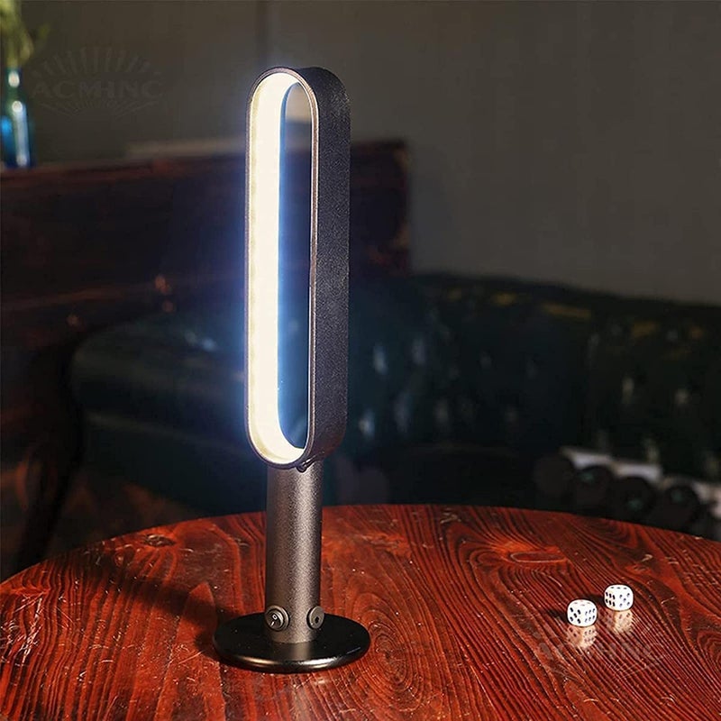 AWOKZA Touch Switch Dimmable Retro Metal Small Battery Operated Lamp Rechargeable Cordless Restaurant Table Lamp LAMP in - Image 5