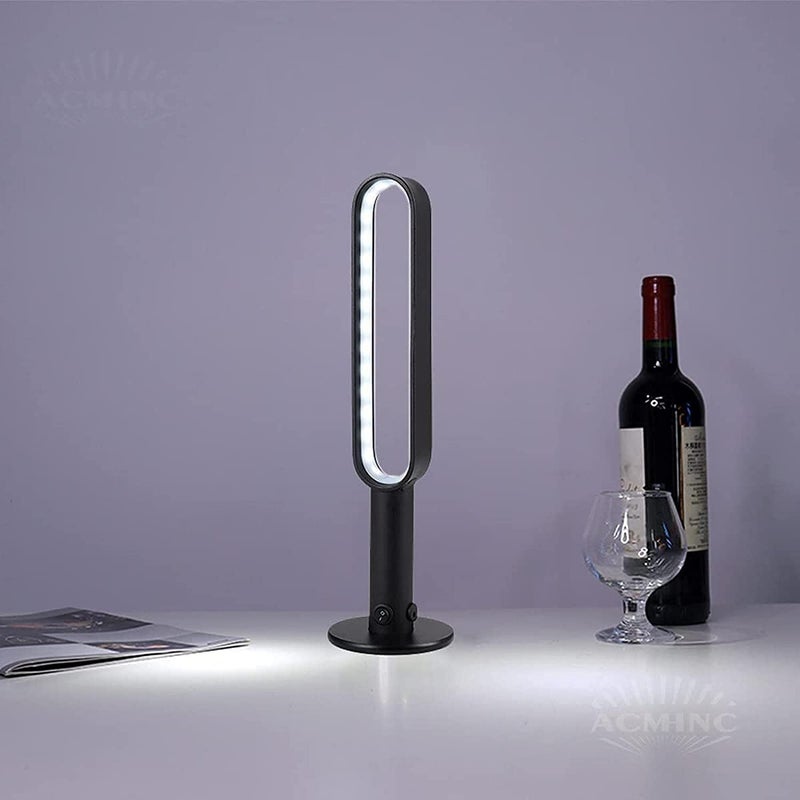 AWOKZA Touch Switch Dimmable Retro Metal Small Battery Operated Lamp Rechargeable Cordless Restaurant Table Lamp LAMP in - Image 4