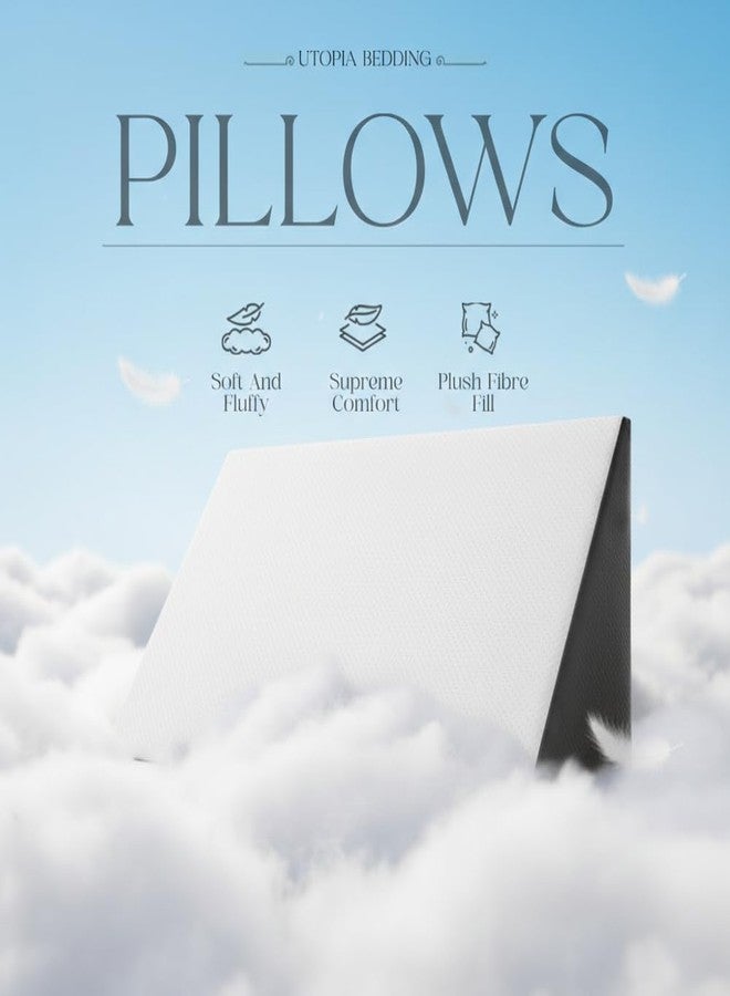 Utopia Bedding Memory Foam Wedge Pillow Plus Cushion for Sleeping, Sitting & Acid Reflux Relief Memory Foam Pillow High Resillience Foam Orthopedic Wedge Cushion for Leg Elevator 6 Month Warranty - Image 2