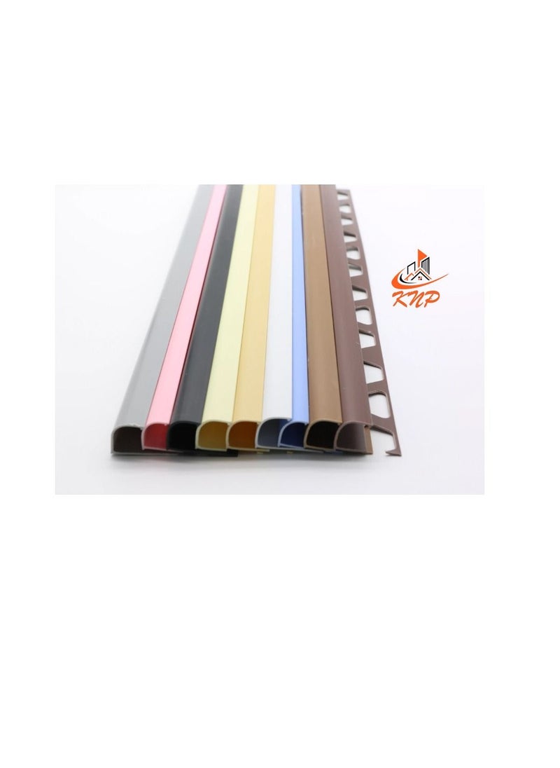 KNP PVC Tile Trim 8mm Toupe  - Image 2