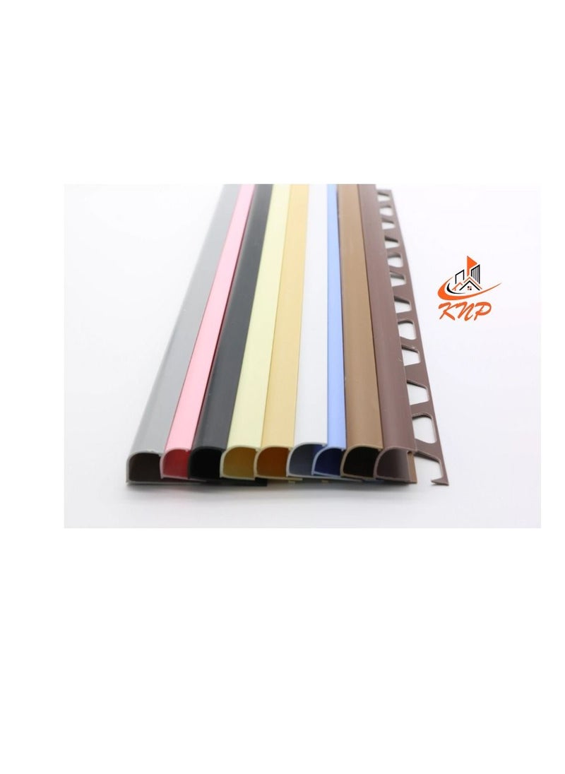 KNP PVC Tile Trim 8mm Toupe  - Image 1